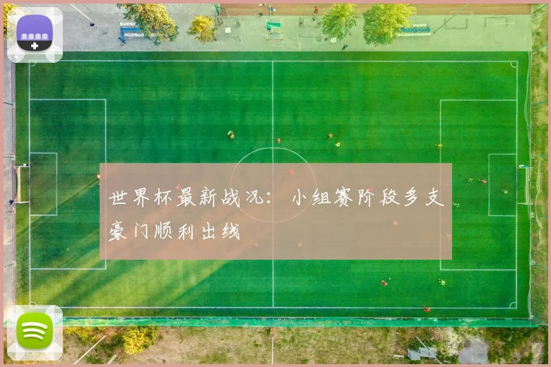 世界杯最新战况：小组赛阶段多支豪门顺利出线