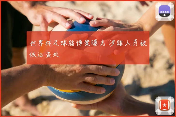 世界杯足球赌博案曝光 涉赌人员被依法查处
